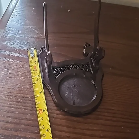 1940s Maruta Phoenix Small Japanese Tea Cup and Saucer with Stand - Picture 10 of 13